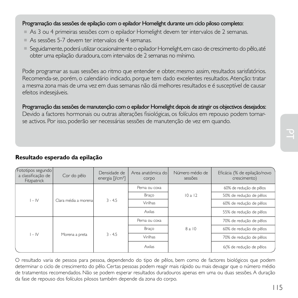 Babyliss G920E Homelight Face & Body User Manual | Page 113 / 224