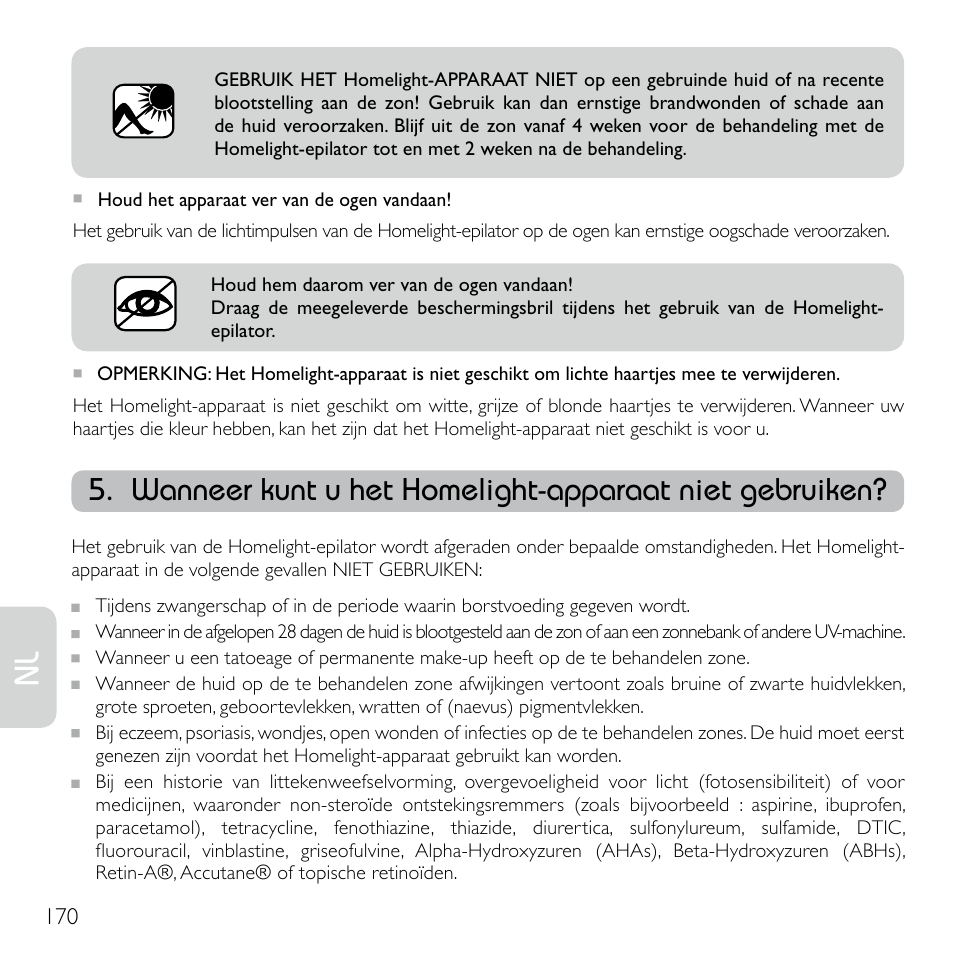 Babyliss G920E Homelight Face & Body User Manual | Page 168 / 224