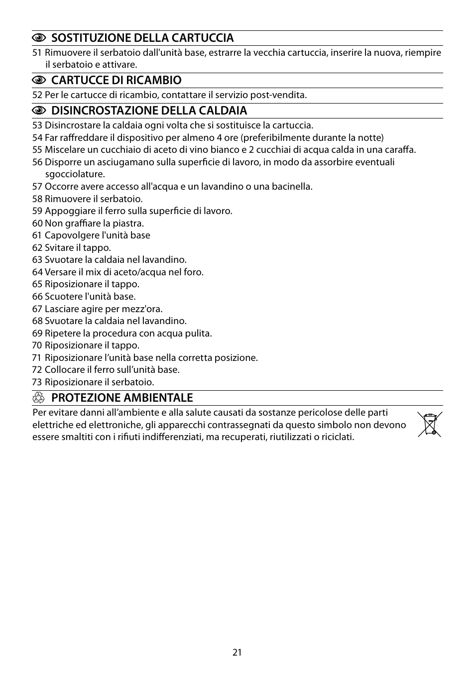 RUSSELL HOBBS STEAM GLIDE User Manual | Page 21 / 92