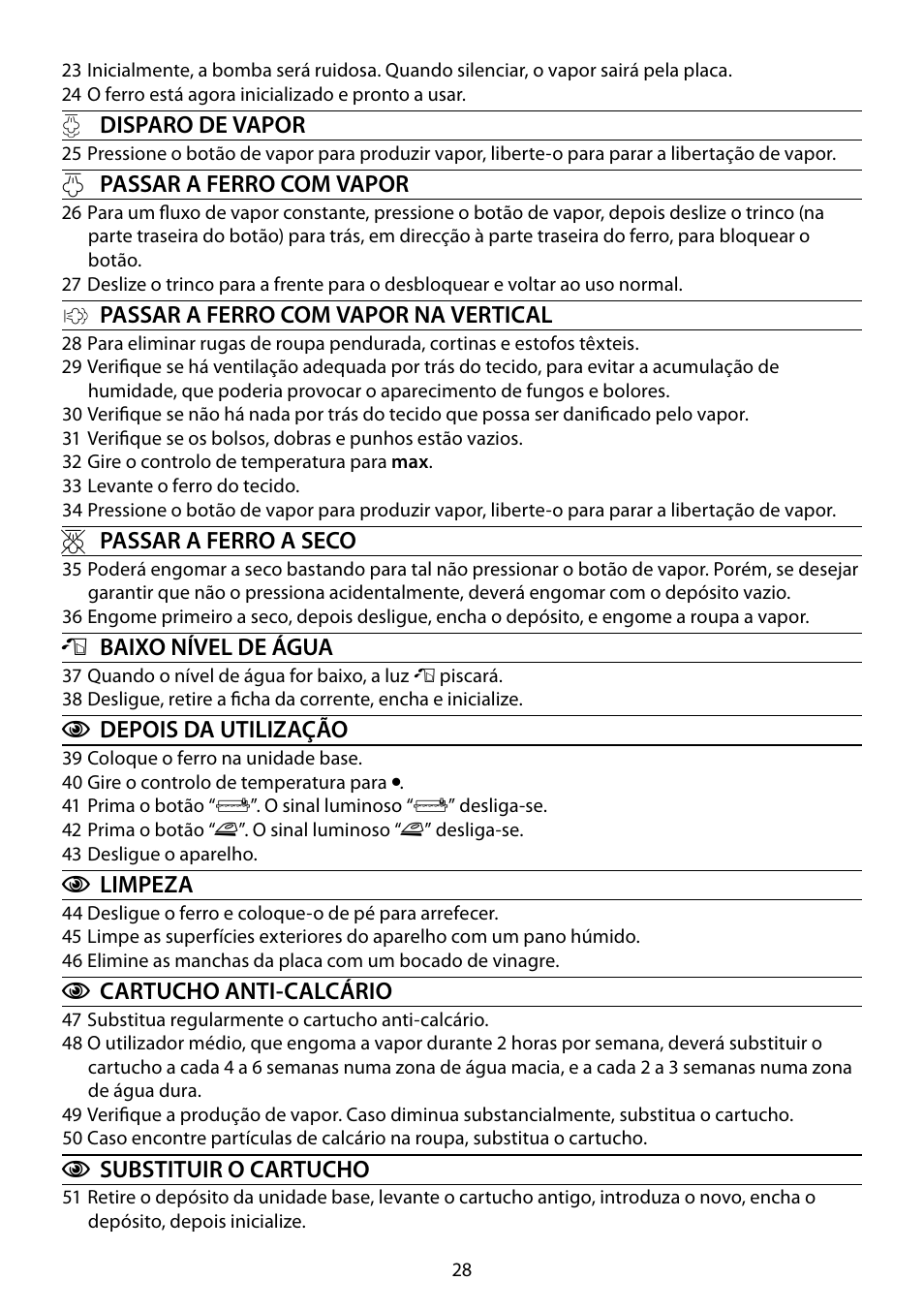 RUSSELL HOBBS STEAM GLIDE User Manual | Page 28 / 92