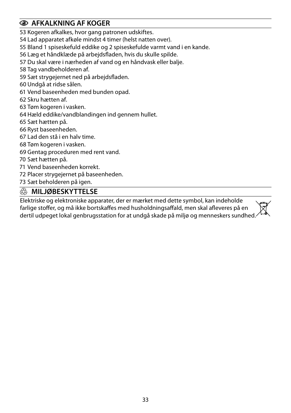RUSSELL HOBBS STEAM GLIDE User Manual | Page 33 / 92