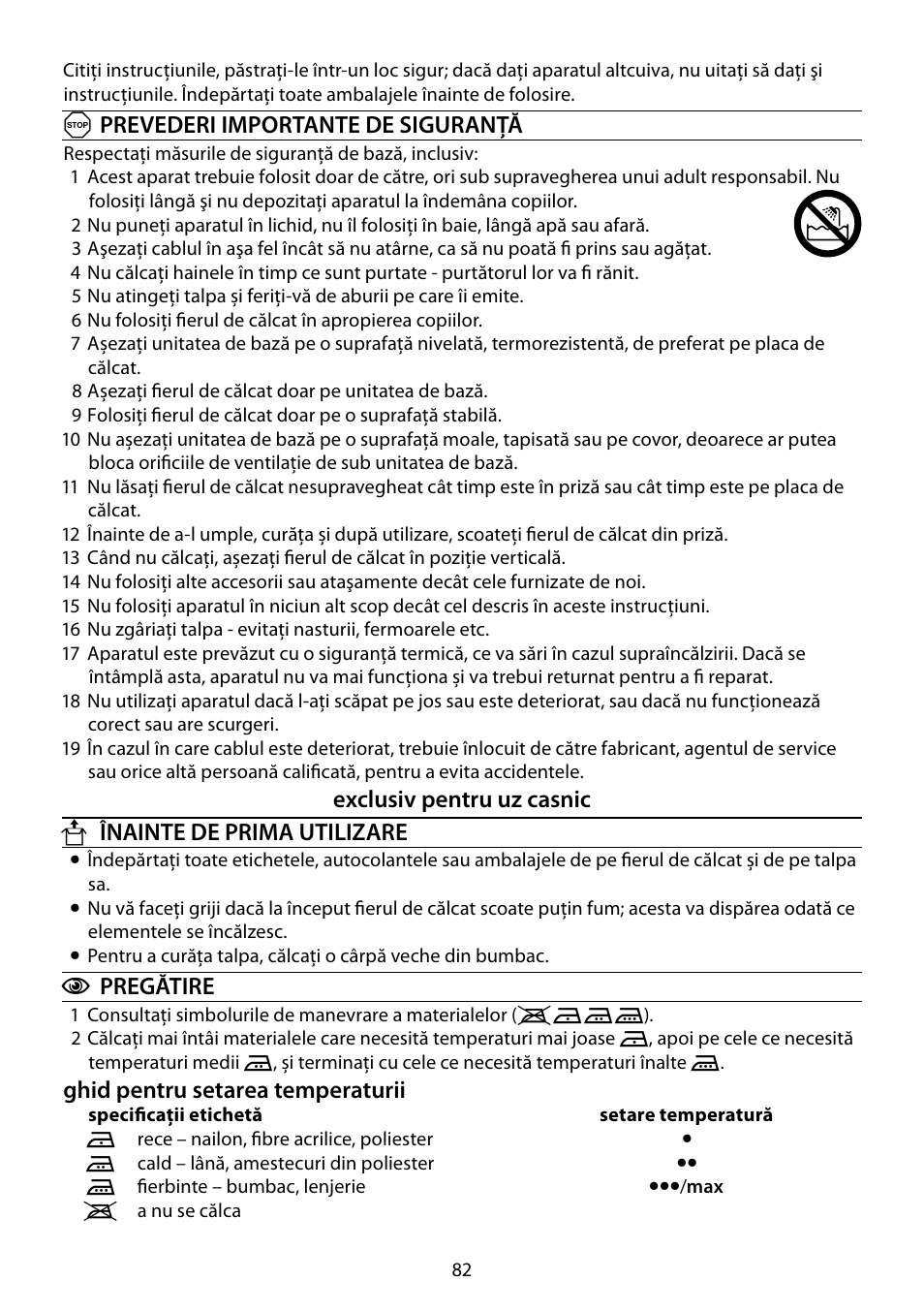 RUSSELL HOBBS STEAM GLIDE User Manual | Page 82 / 92