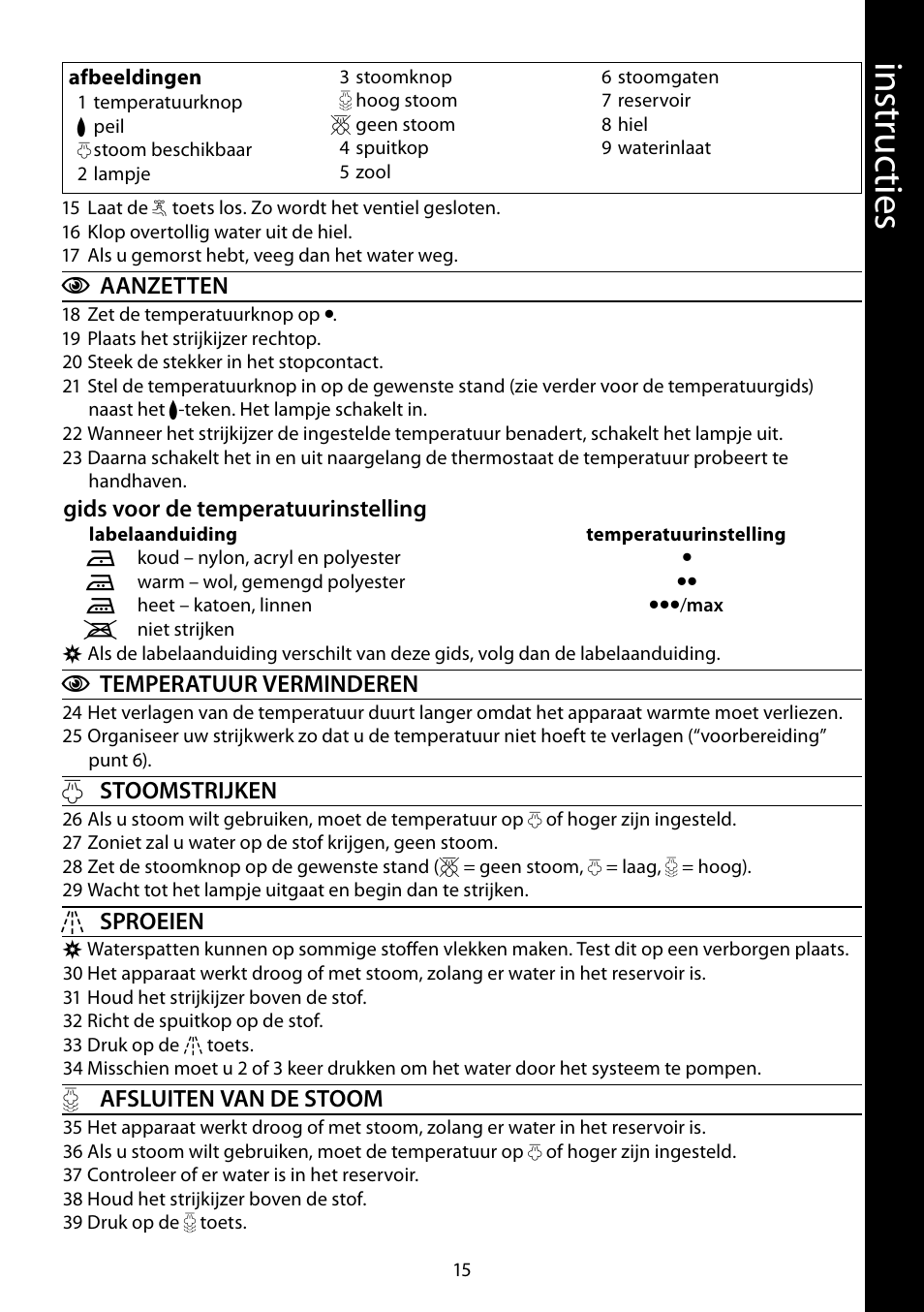 Ins tru cti es | RUSSELL HOBBS 17877-56 User Manual | Page 15 / 92