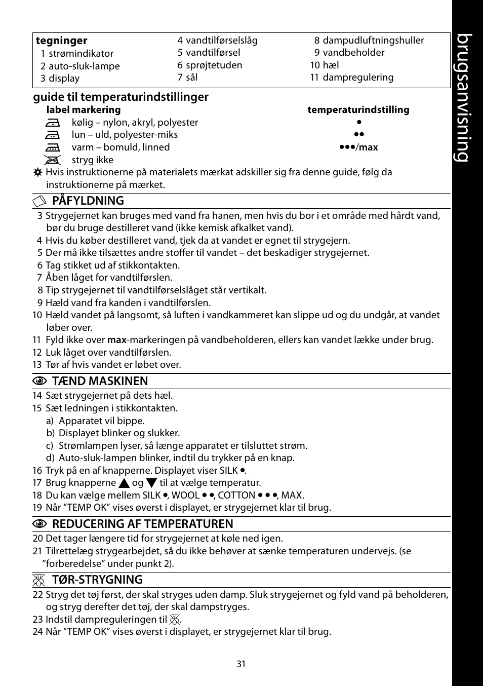 Br ug sa nv isnin g | RUSSELL HOBBS 18464-56 User Manual | Page 31 / 92