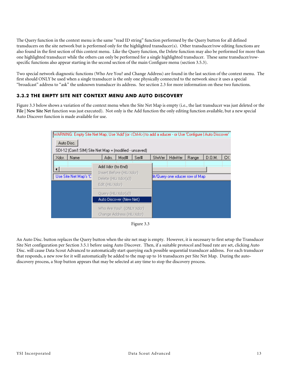 YSI Data Scout Advanced User Manual | Page 17 / 115