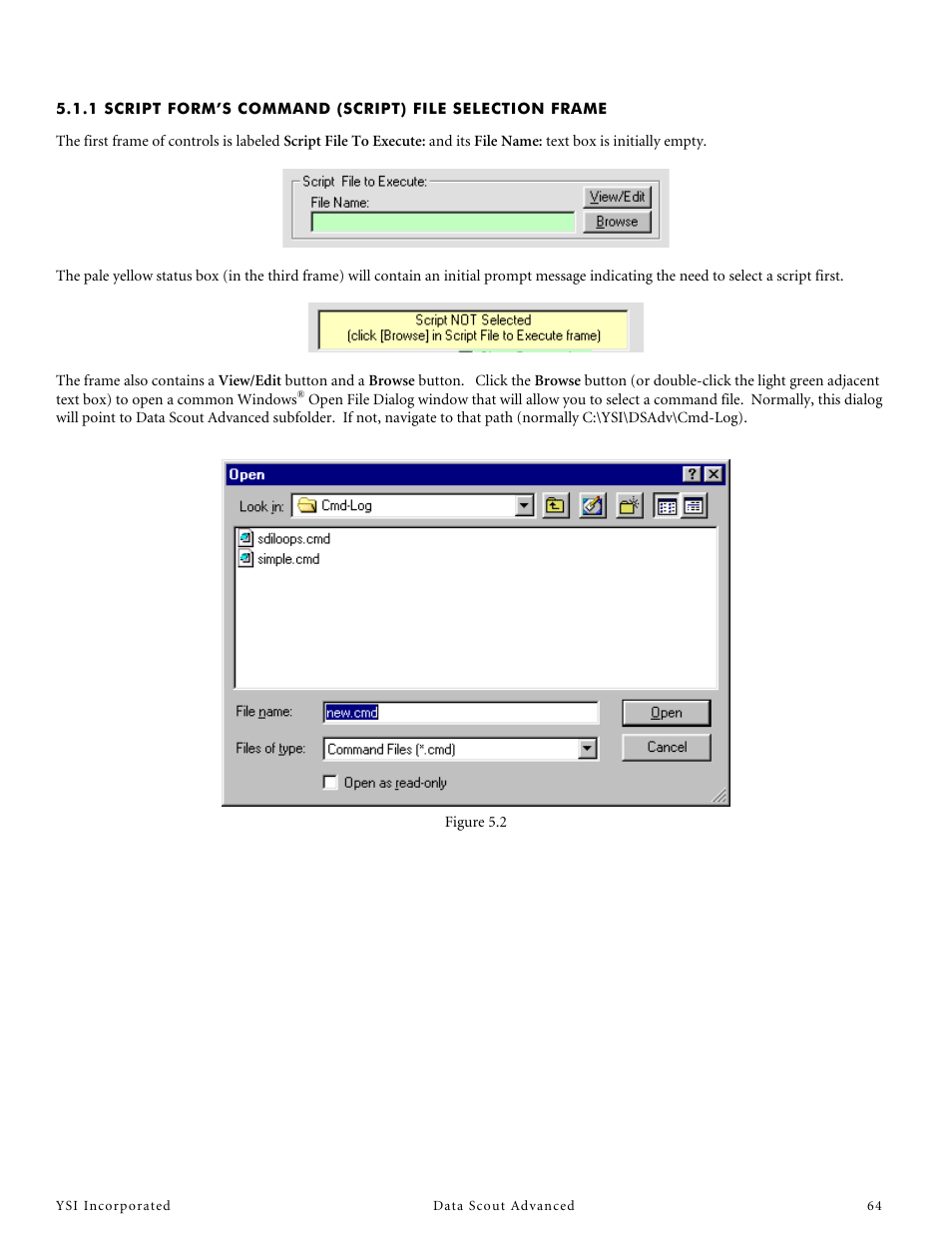 YSI Data Scout Advanced User Manual | Page 68 / 115