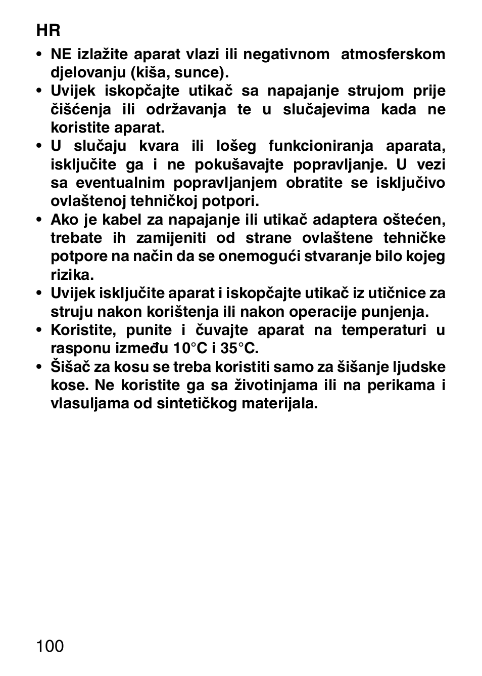 Imetec HI MAN EXPERT HC7 200 User Manual | Page 107 / 128