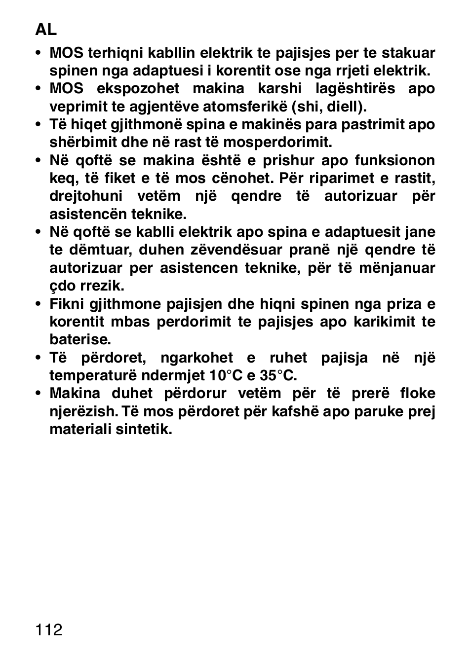 Imetec HI MAN EXPERT HC7 200 User Manual | Page 119 / 128