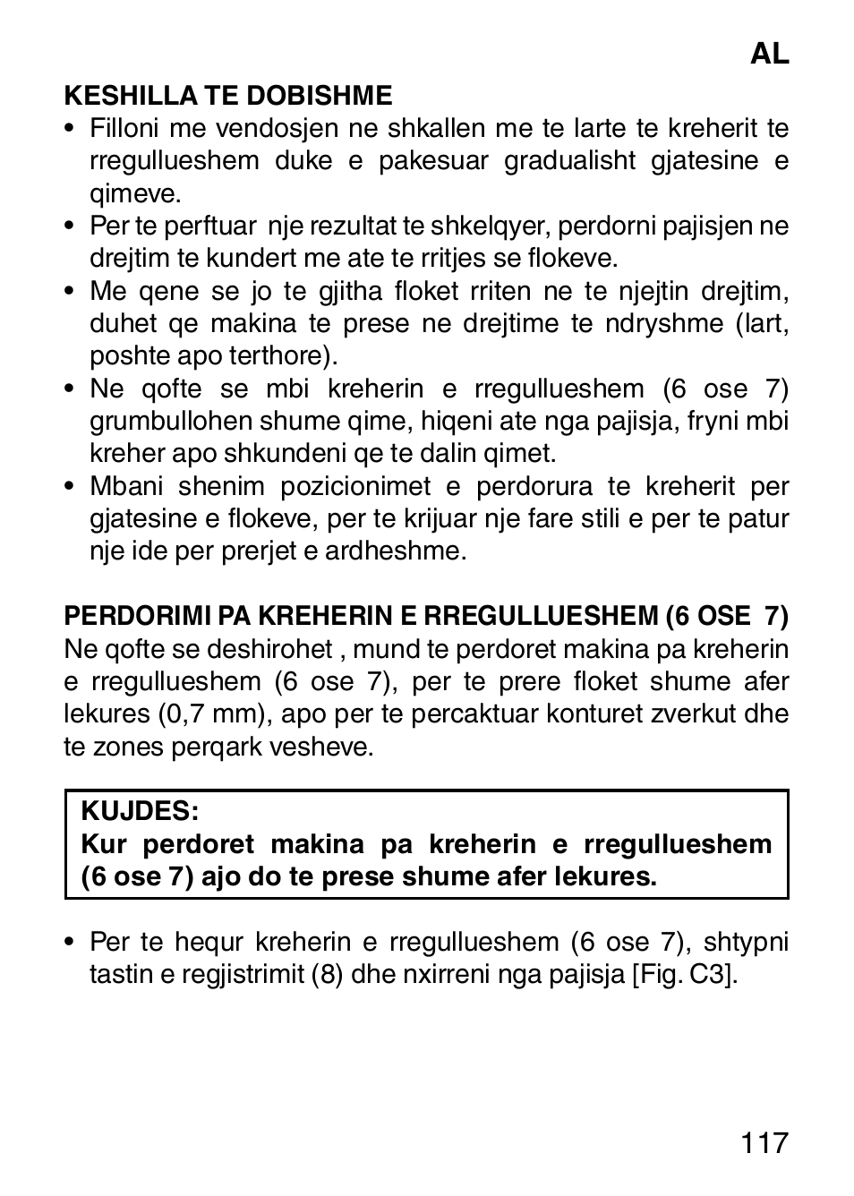 Imetec HI MAN EXPERT HC7 200 User Manual | Page 124 / 128