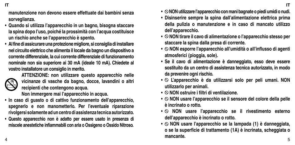 Imetec BELLISSIMA ZERO User Manual | Page 4 / 59