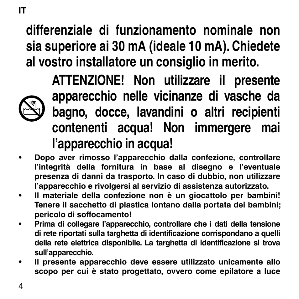 Imetec BELLISSIMA SENSEPIL LUX User Manual | Page 8 / 118