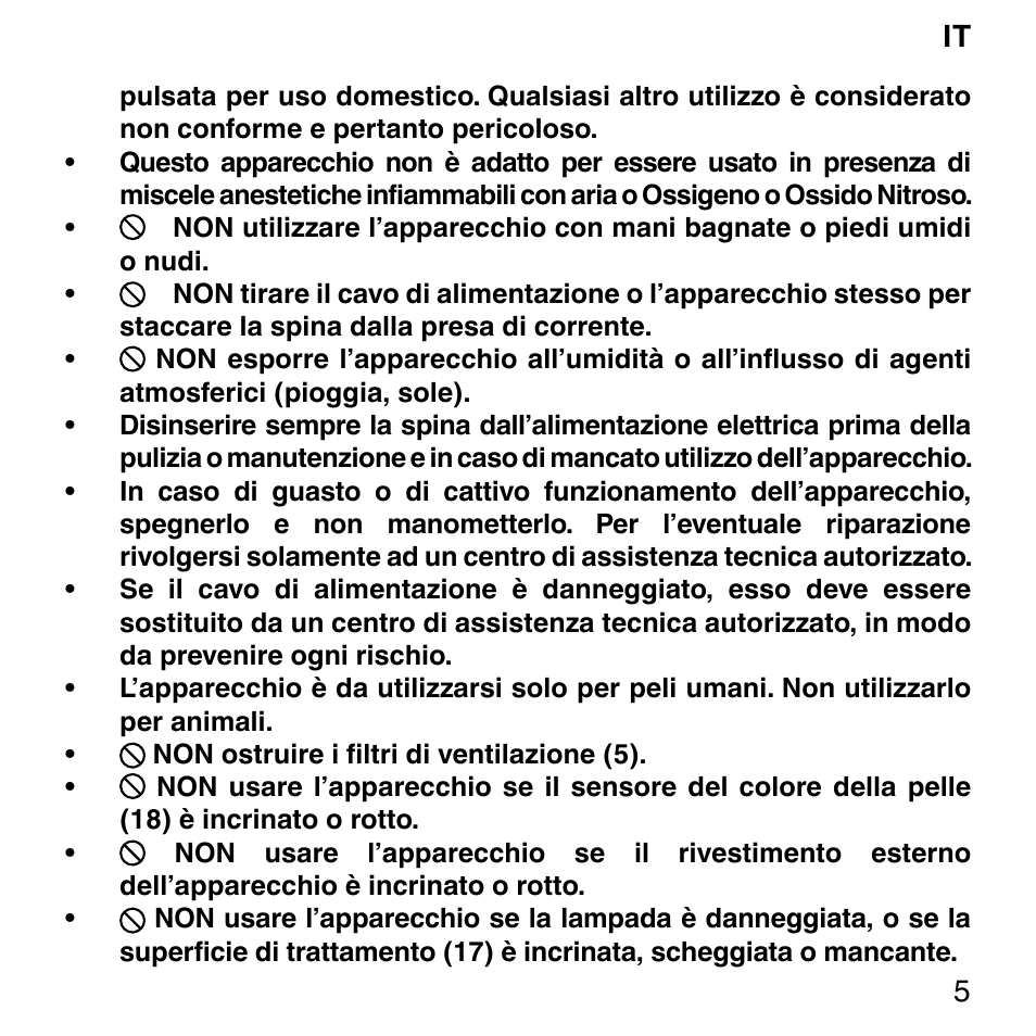 Imetec BELLISSIMA SENSEPIL LUX User Manual | Page 9 / 118