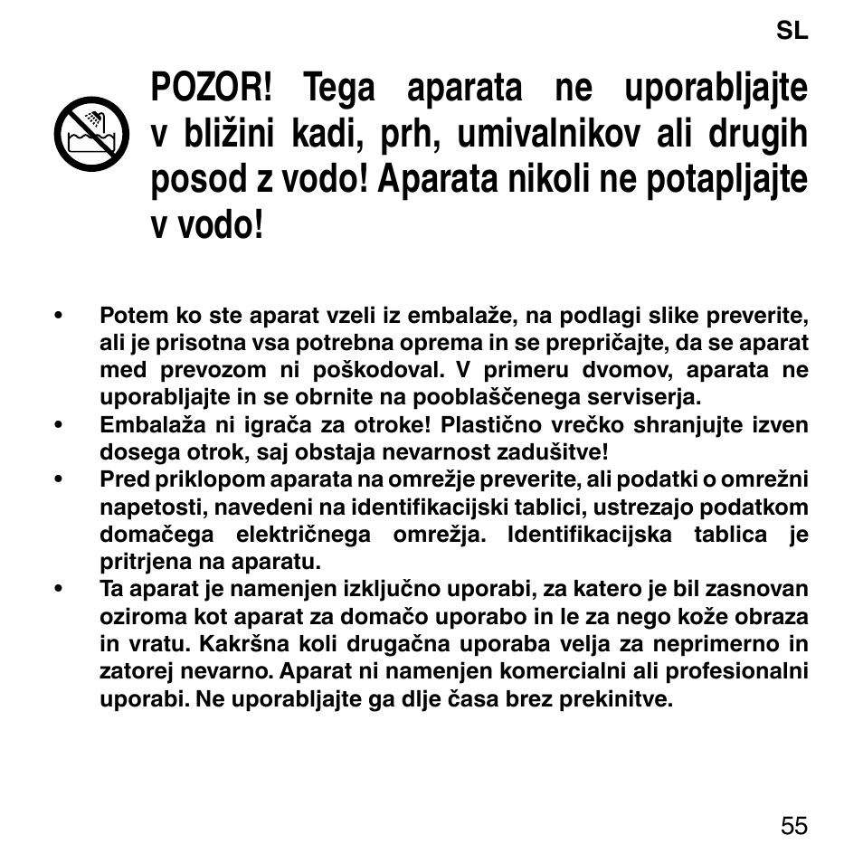 Imetec BELLISSIMA FACE FX User Manual | Page 59 / 92