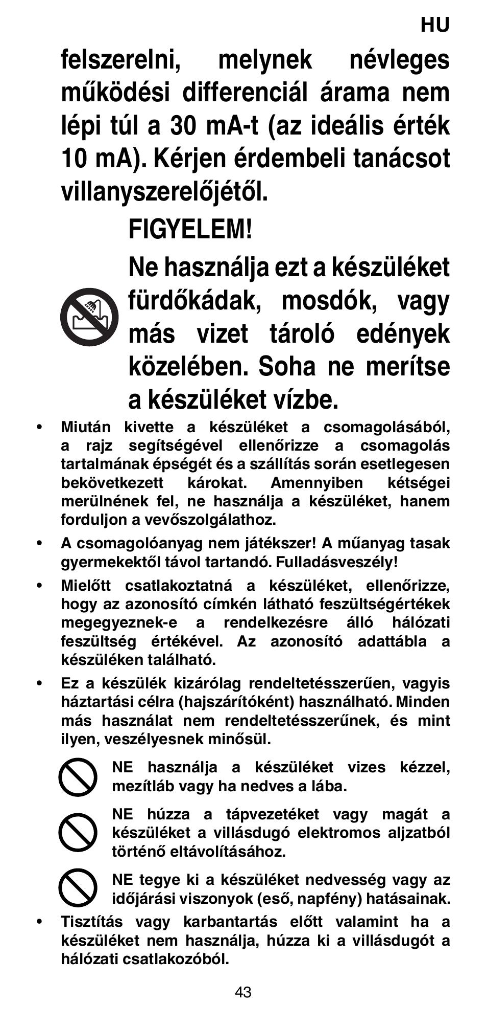 Imetec BELLISSIMA PC5 2500 User Manual | Page 45 / 84