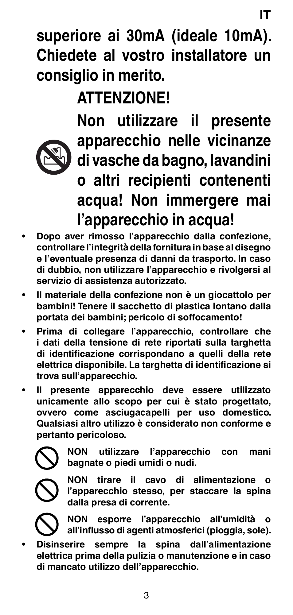 Imetec BELLISSIMA PC5 2500 User Manual | Page 5 / 84