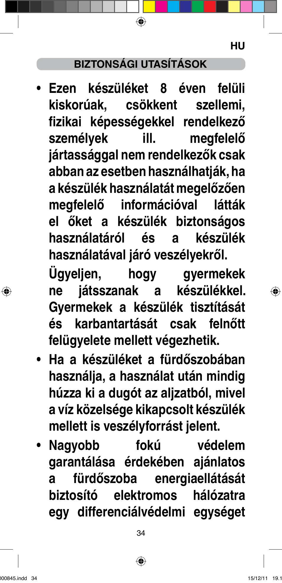 Imetec BELLISSIMA PROFESSIONAL P1 2500 User Manual | Page 37 / 76