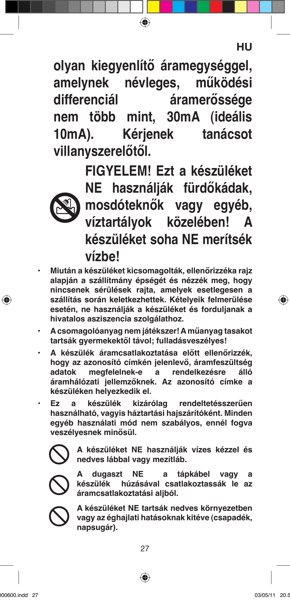 Imetec BELLISSIMA C12 2000 User Manual | Page 29 / 57