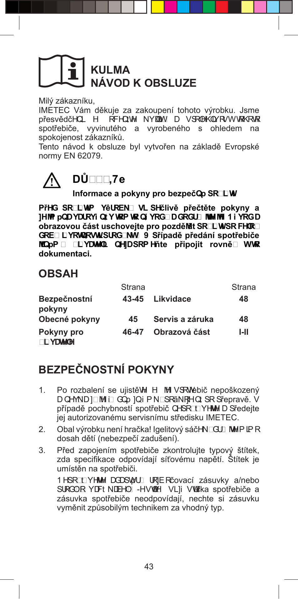Imetec BELLISSIMA PROFESSIONAL G10 900 User Manual | Page 46 / 57