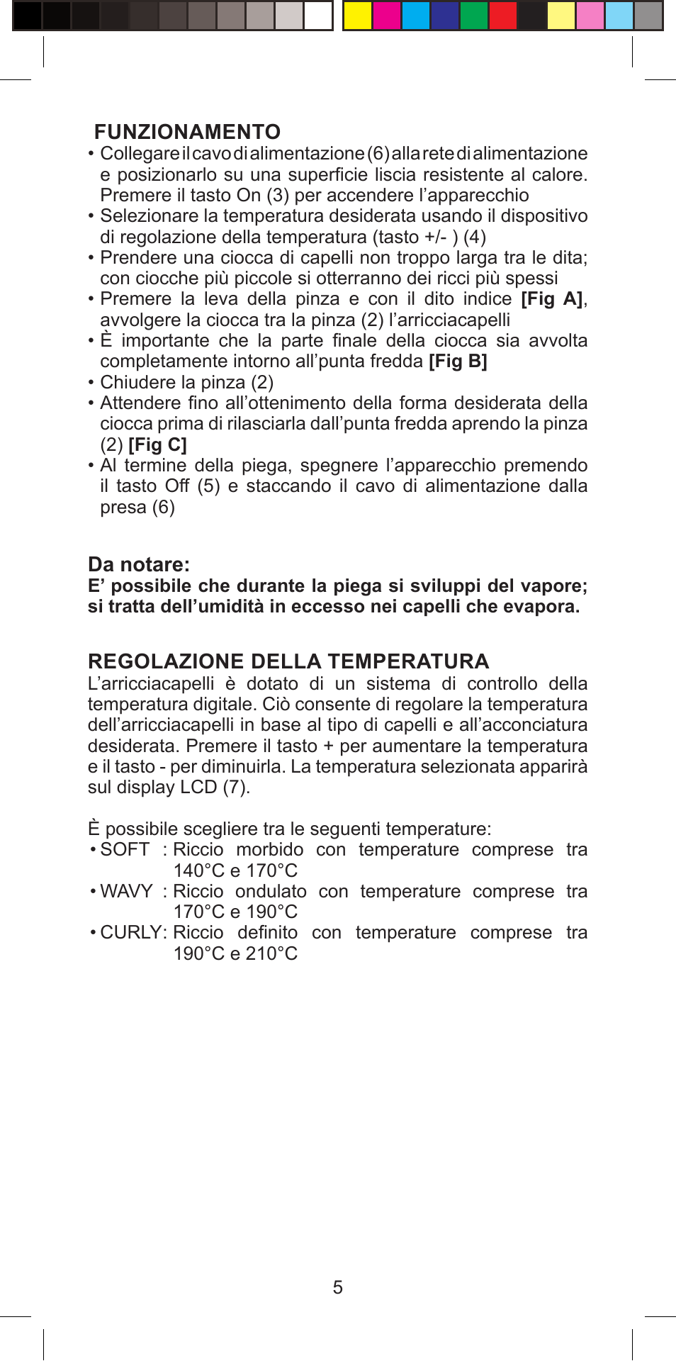 Imetec BELLISSIMA PROFESSIONAL G10 900 User Manual | Page 8 / 57