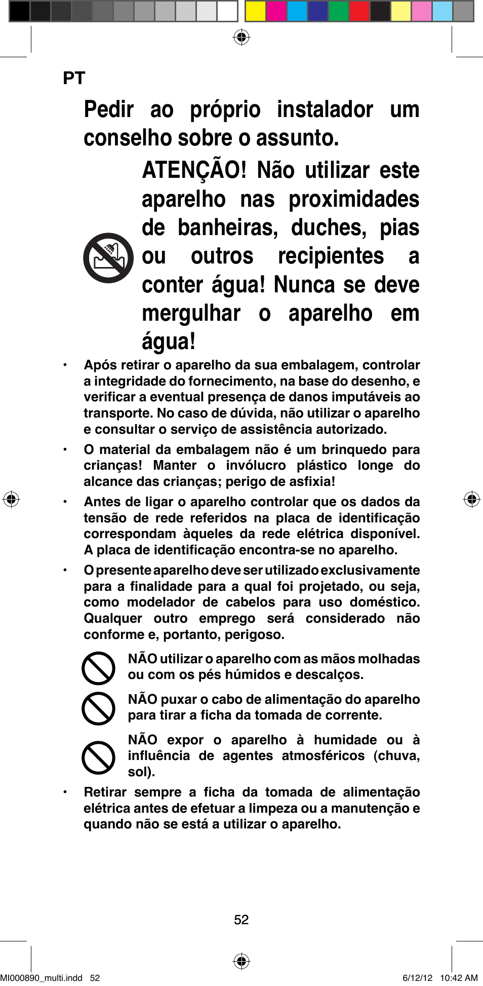 Imetec BELLISSIMA G13 50 User Manual | Page 54 / 65