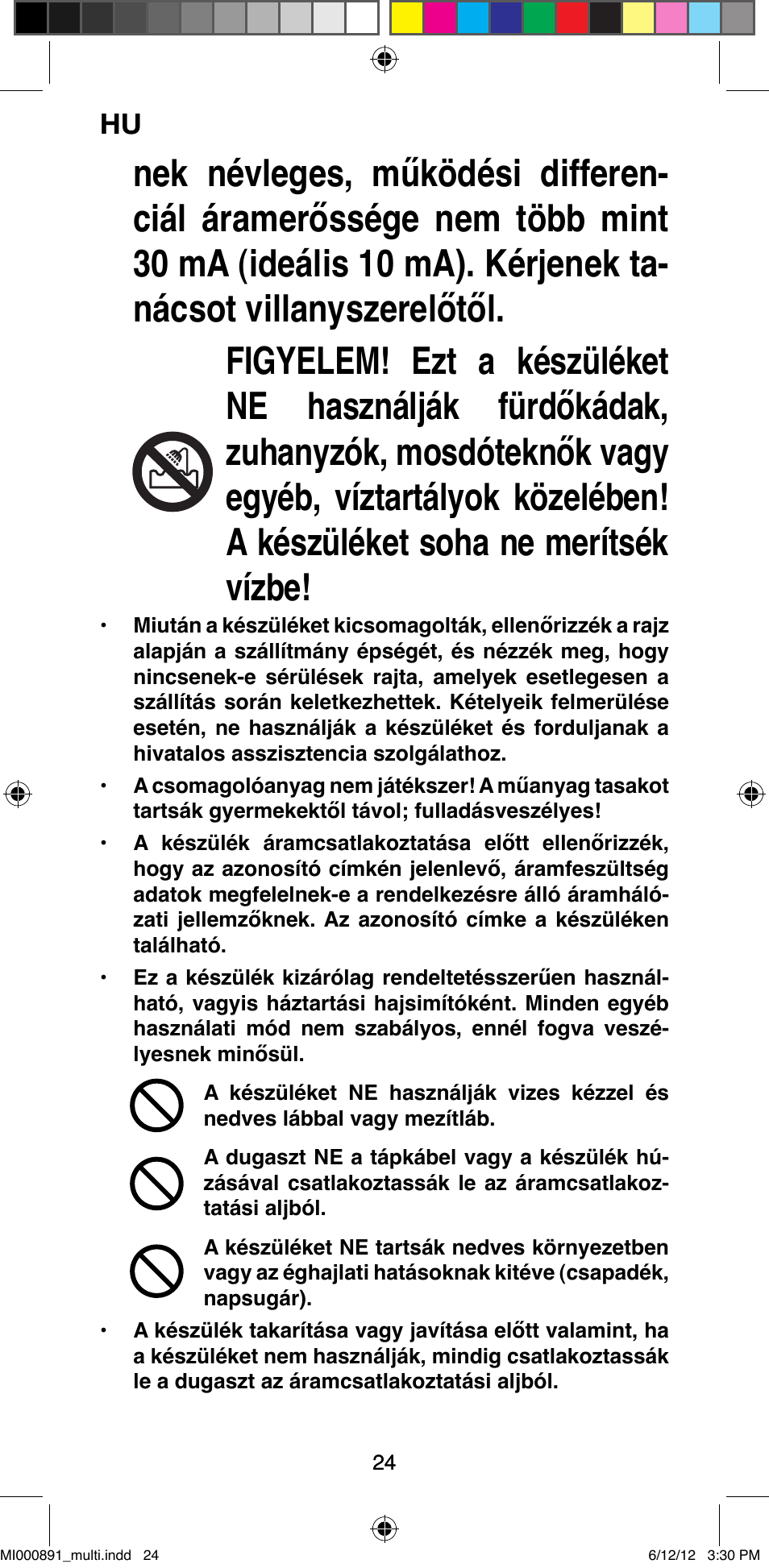 Imetec BELLISSIMA B 100 User Manual | Page 26 / 65