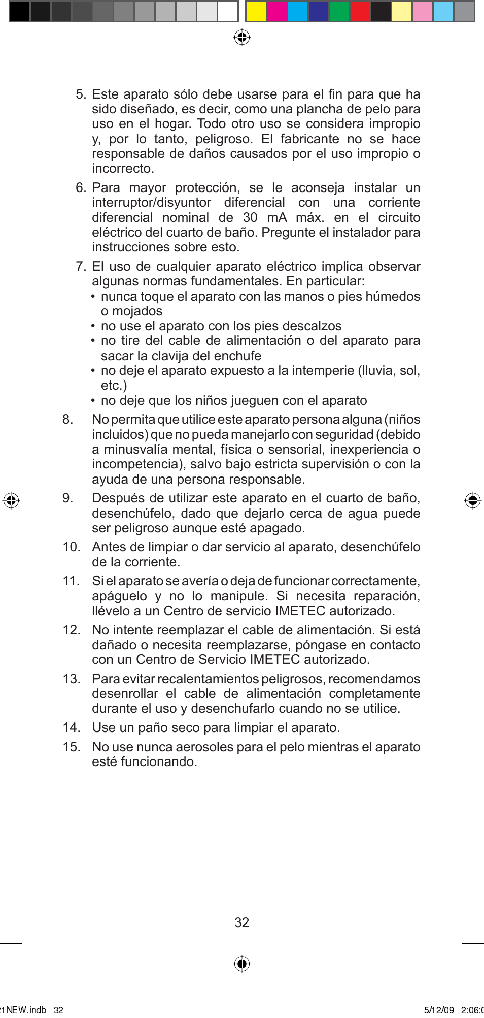 Imetec BELLISSIMA MINI MC210 User Manual | Page 35 / 49