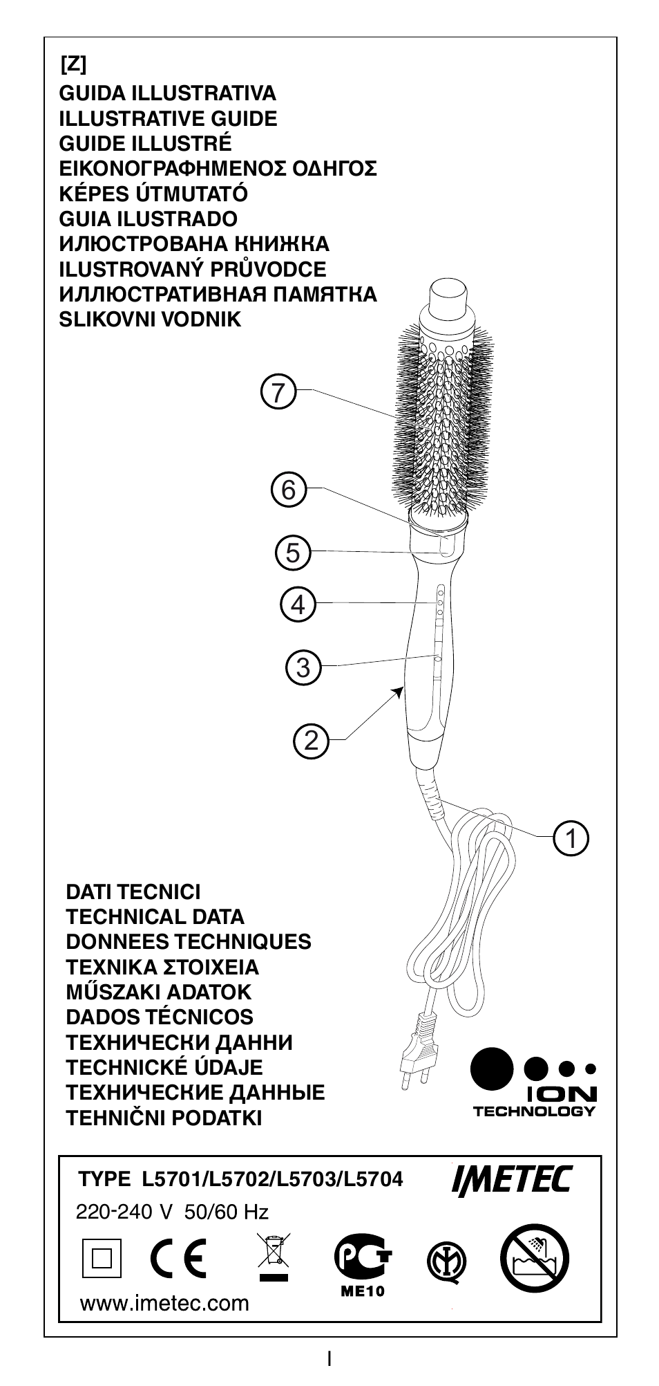 Imetec BELLISSIMA MAGIC STYLE PB4 38 User Manual | Page 2 / 62