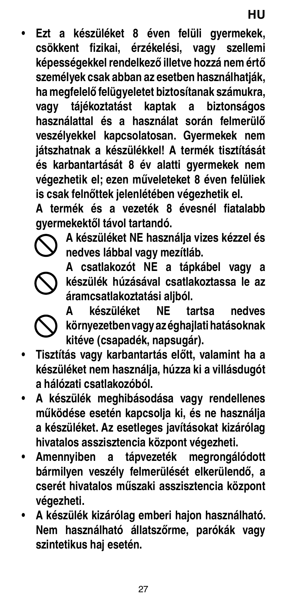 Imetec BELLISSIMA MAGIC STYLE PB4 38 User Manual | Page 29 / 62