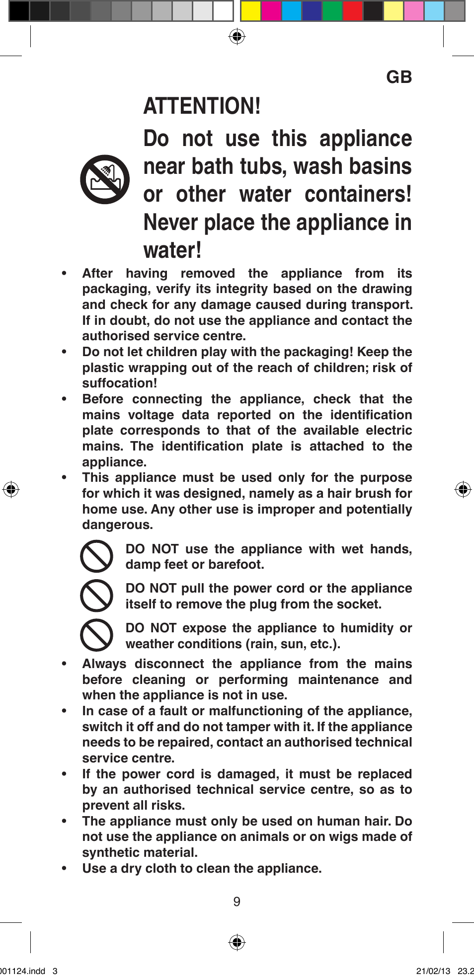 Imetec BELLISSIMA MAGIC STYLE PB1 25 User Manual | Page 11 / 56