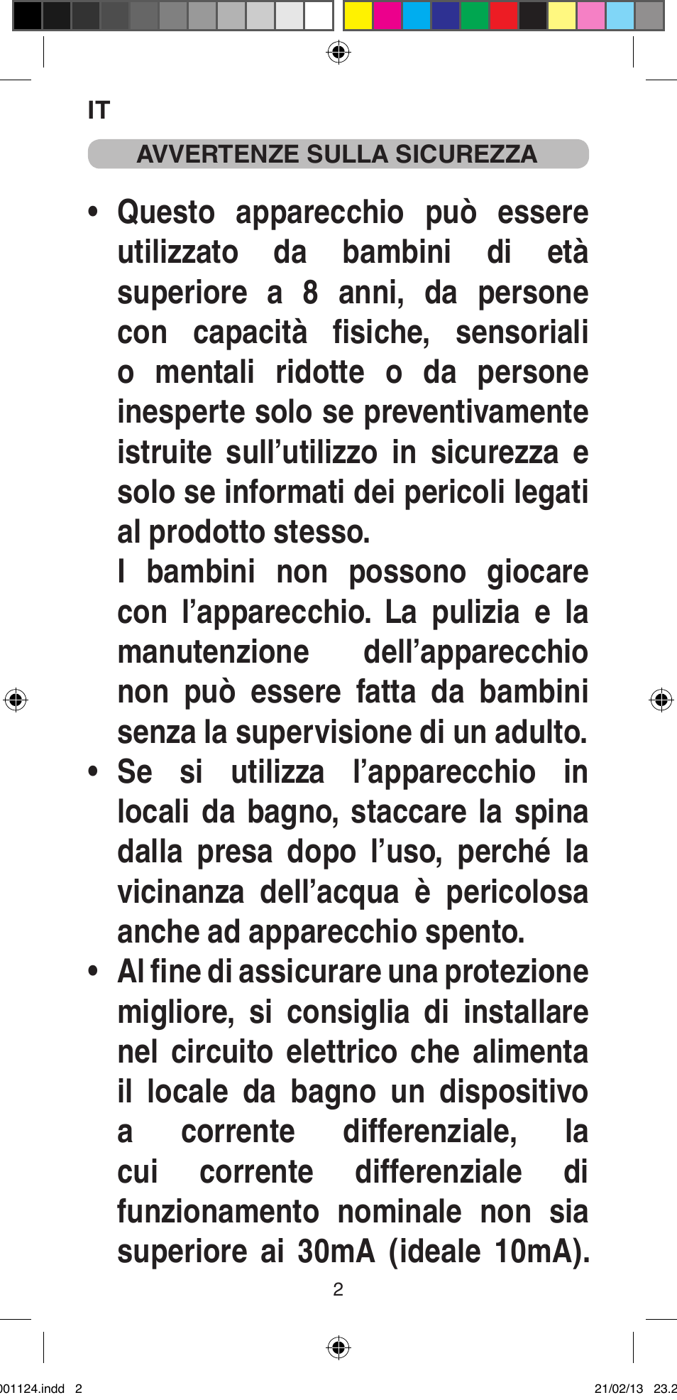 Imetec BELLISSIMA MAGIC STYLE PB1 25 User Manual | Page 4 / 56