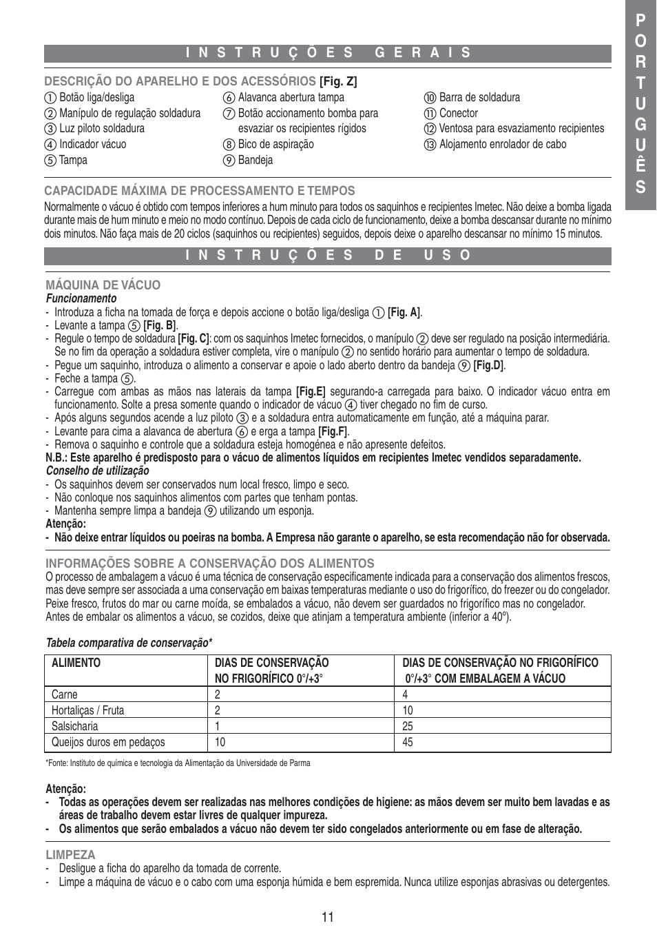 Imetec PROFESSIONAL SERIE VM 1000 User Manual | Page 13 / 29