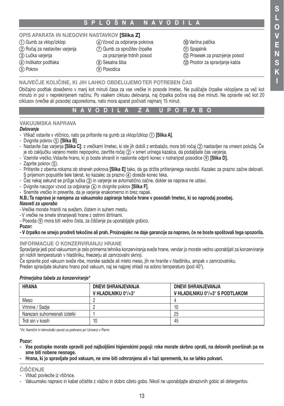 Imetec PROFESSIONAL SERIE VM 1000 User Manual | Page 15 / 29
