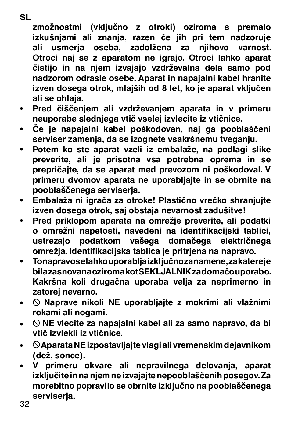 Imetec PROFESSIONAL SERIE CH 2000 User Manual | Page 34 / 50