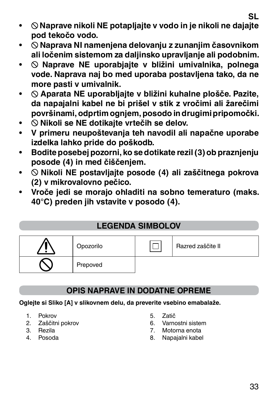 Imetec PROFESSIONAL SERIE CH 2000 User Manual | Page 35 / 50