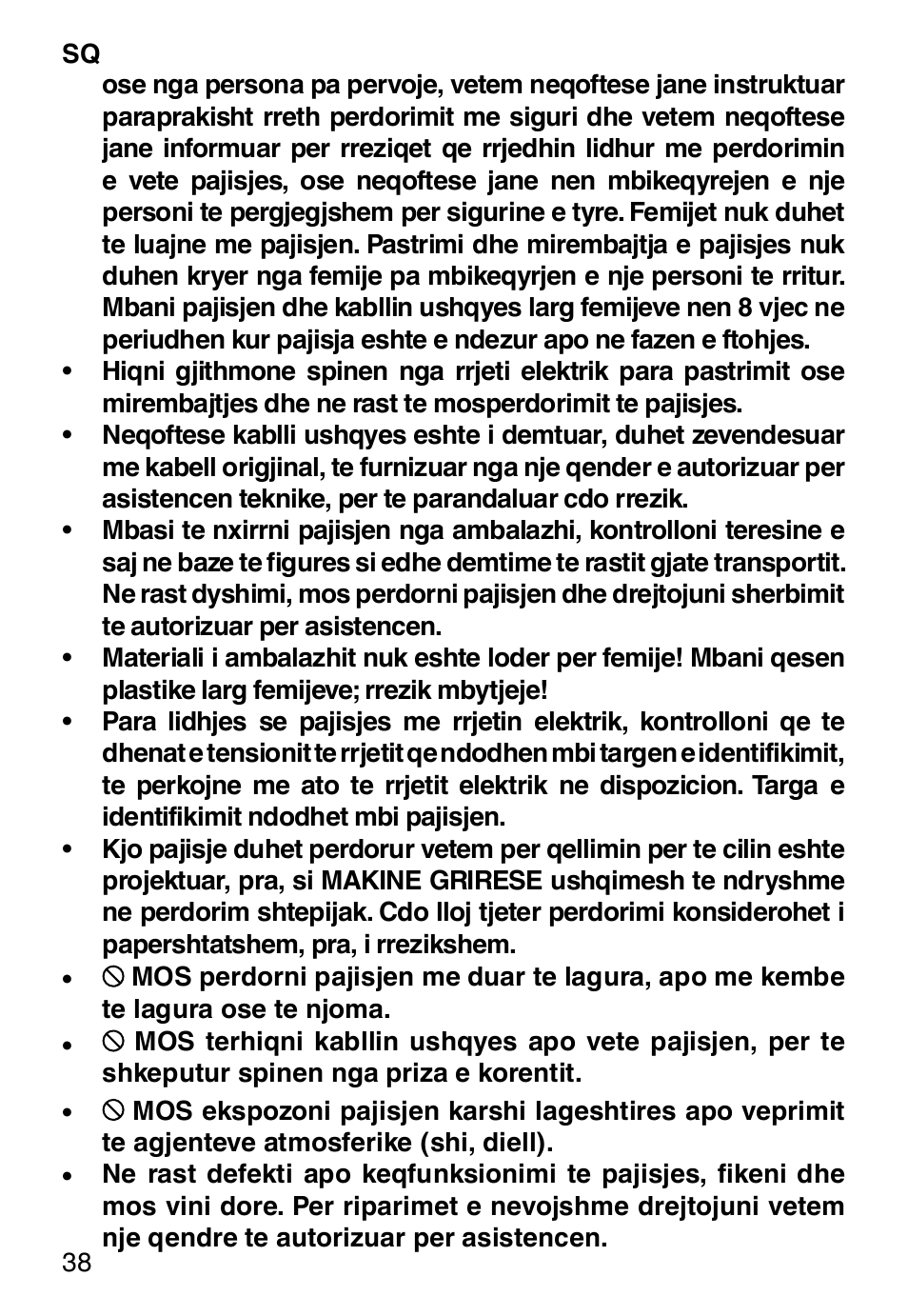 Imetec PROFESSIONAL SERIE CH 2000 User Manual | Page 40 / 50