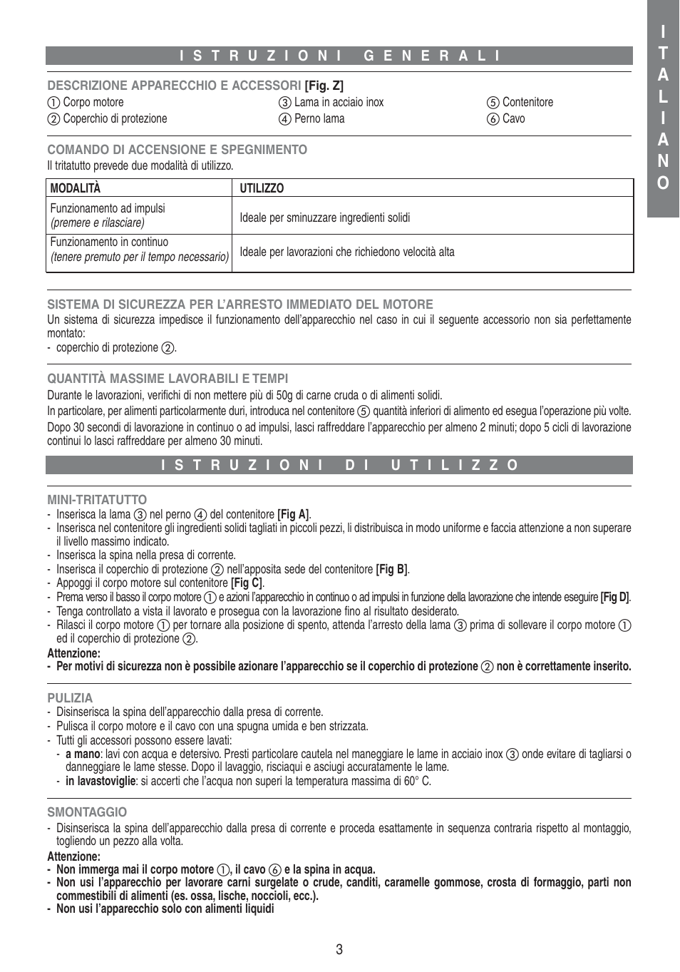 Imetec DOLCEVITA CH5 User Manual | Page 5 / 27