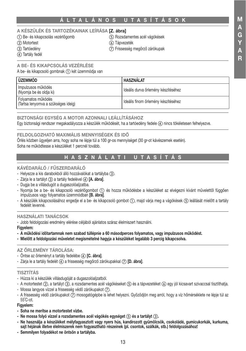 Imetec DOLCEVITA CG1 User Manual | Page 14 / 16