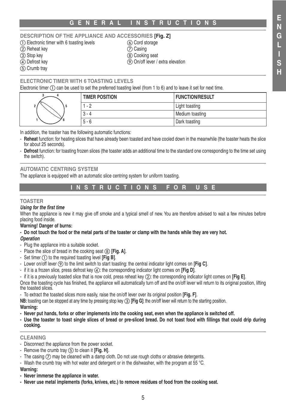 Imetec DOLCEVITA TS4 User Manual | Page 6 / 10