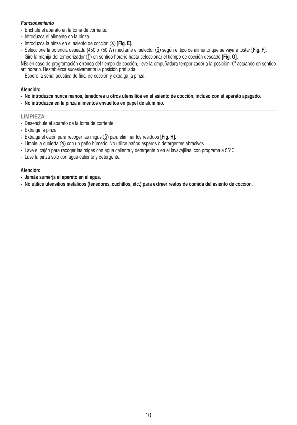 Imetec DOLCEVITA TS5 User Manual | Page 12 / 41