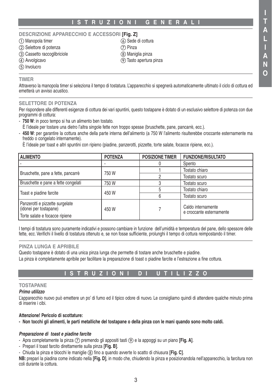 Imetec DOLCEVITA TS5 User Manual | Page 5 / 41