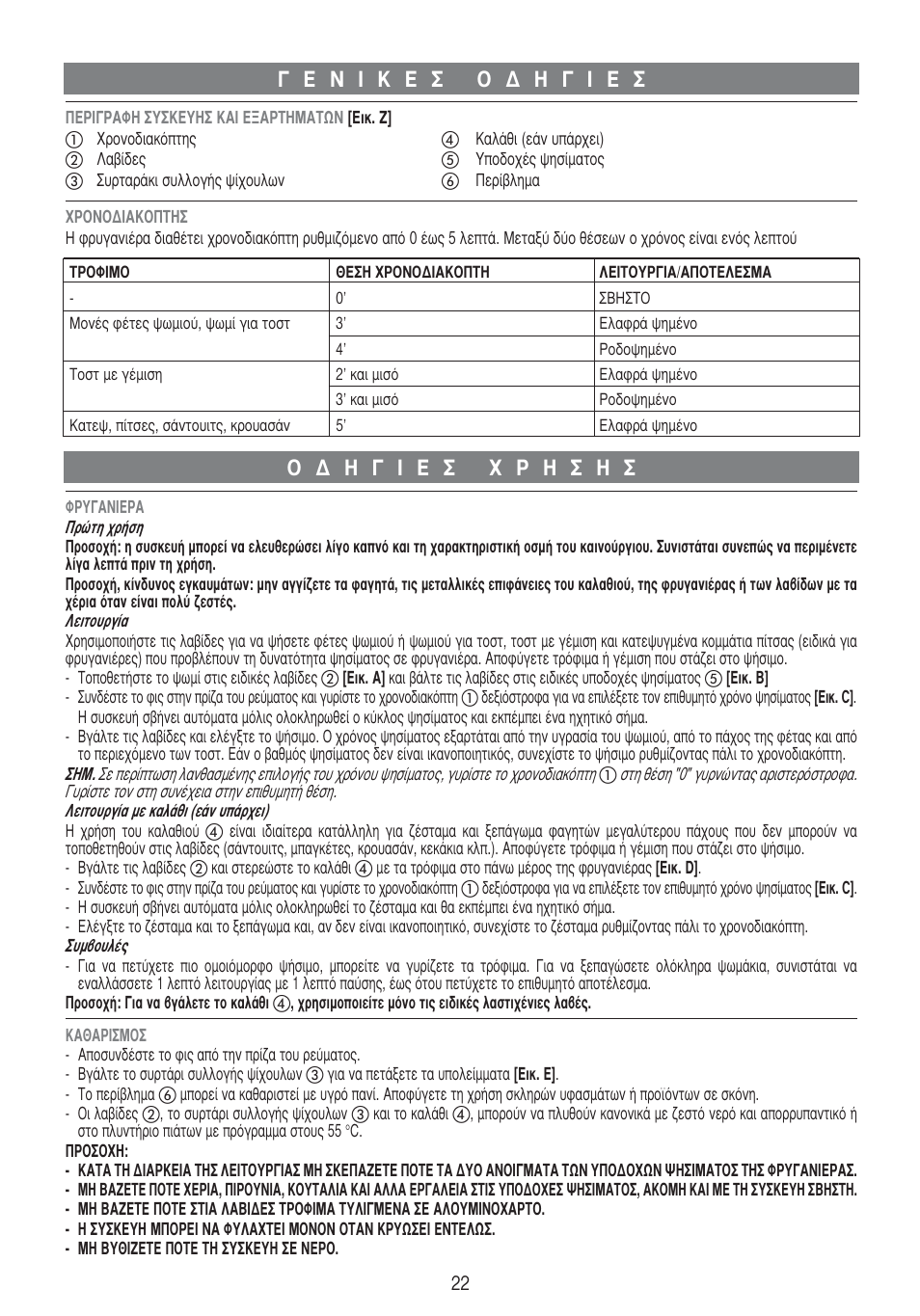 Π ∫ ∂ ™ √ ¢ ∏ ° π, Π ∂ ™ ã ƒ | Imetec DOLCEVITA TS1 User Manual | Page 24 / 57