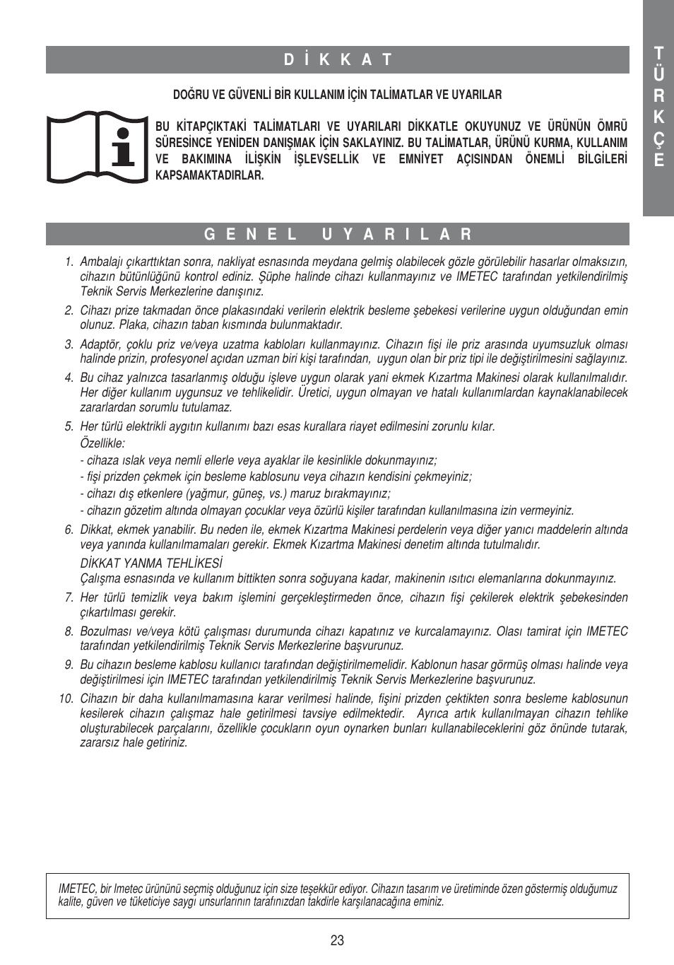 Imetec DOLCEVITA TS1 User Manual | Page 25 / 57
