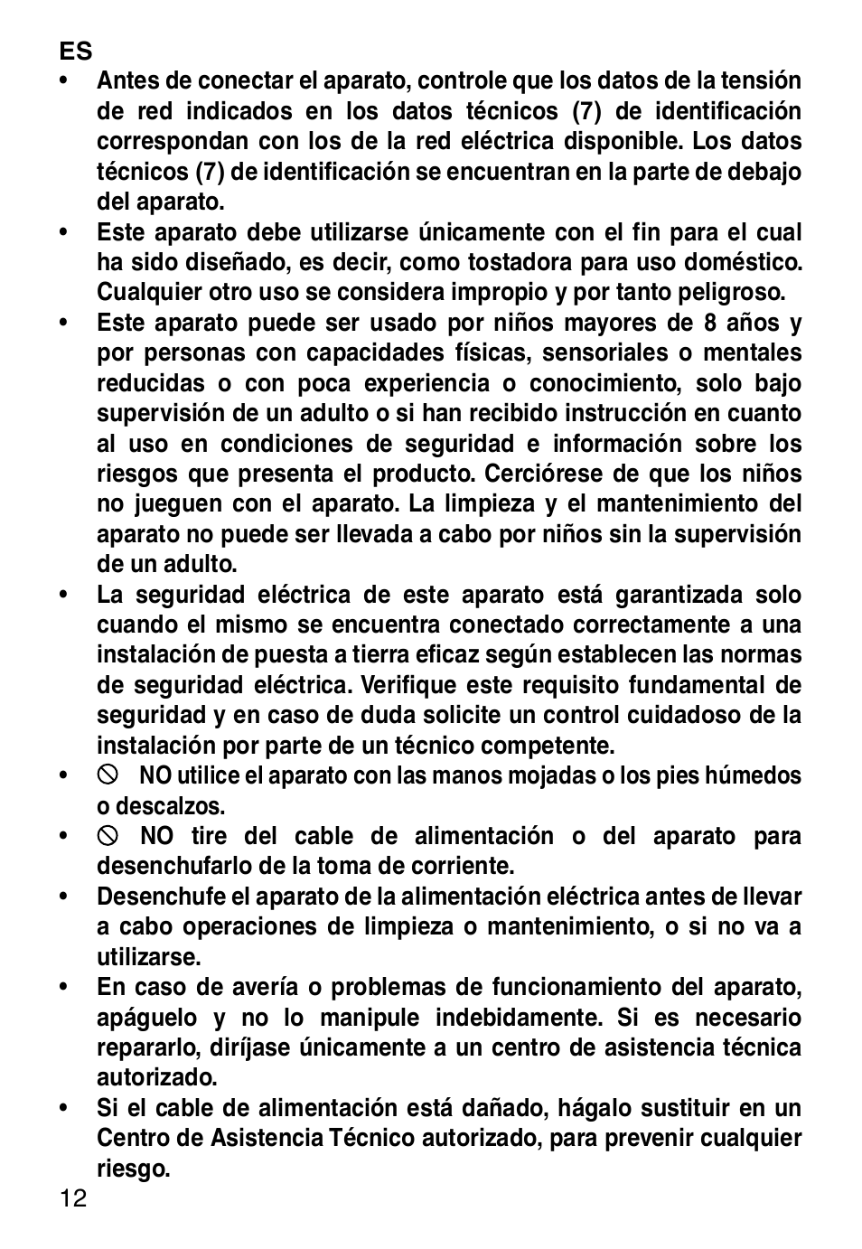 Imetec DOLCEVITA TS9 User Manual | Page 14 / 27