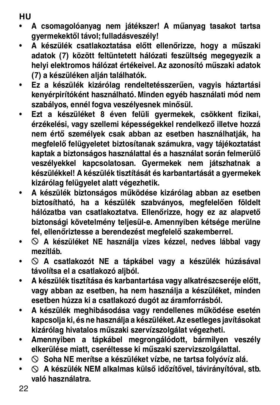 Imetec DOLCEVITA TS9 User Manual | Page 24 / 27