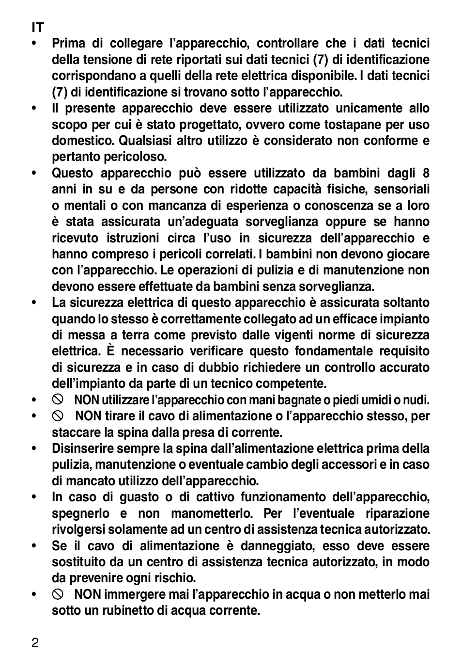 Imetec DOLCEVITA TS9 User Manual | Page 4 / 27