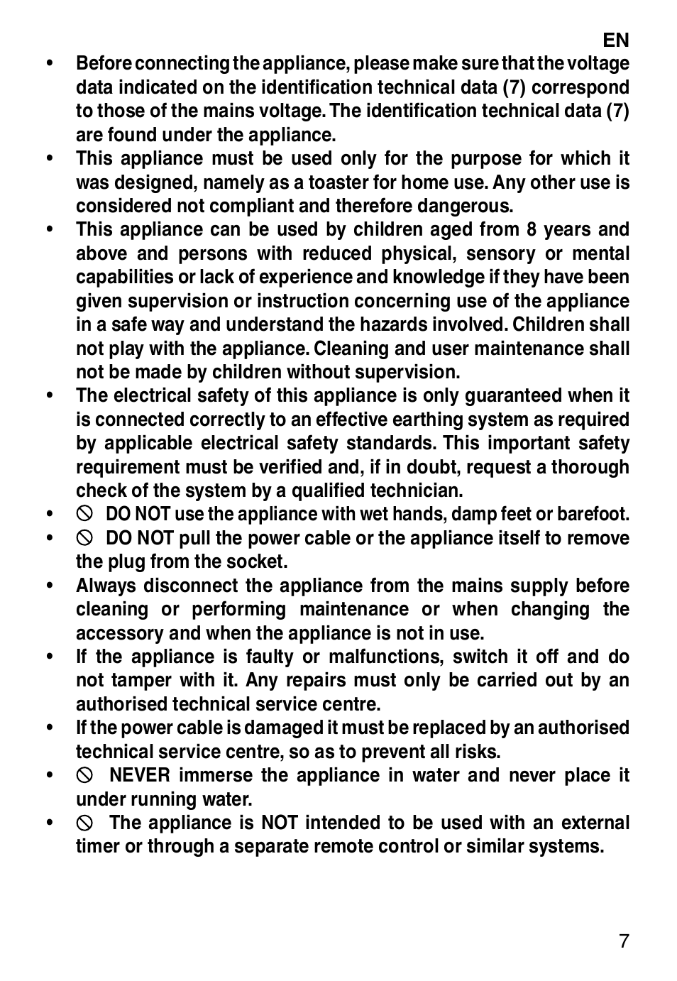 Imetec DOLCEVITA TS9 User Manual | Page 9 / 27