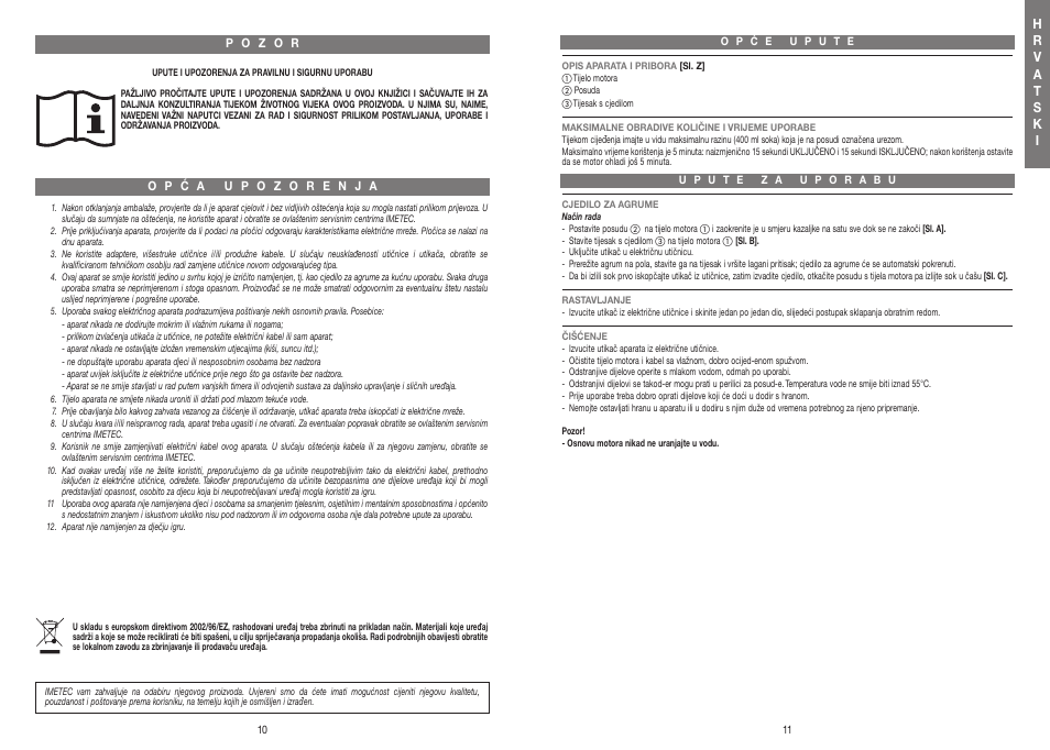 Xst20773-istr-hr.qxd_01-xst18398-istr-hr.qxd | Imetec DOLCEVITA CP4 User Manual | Page 7 / 7