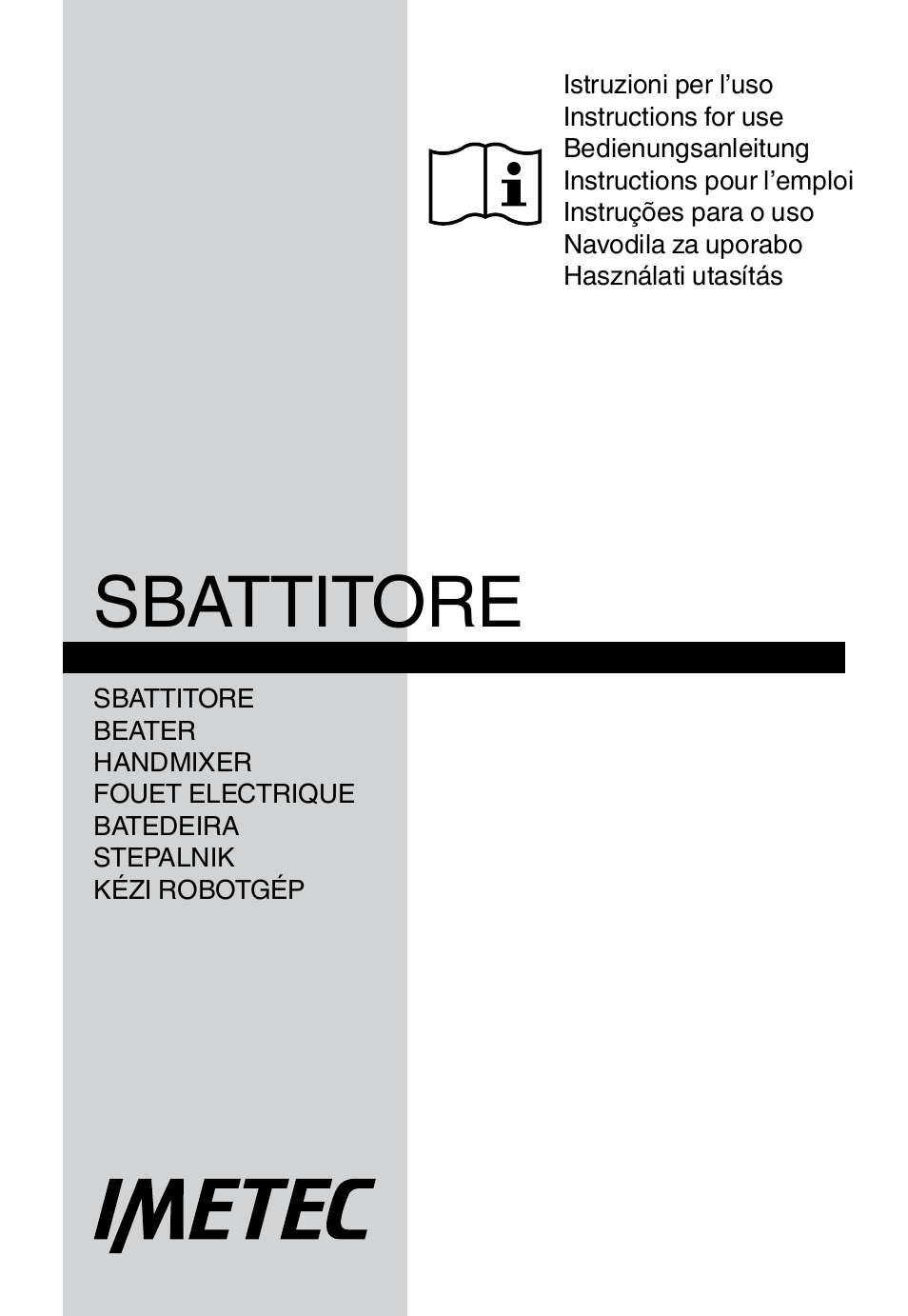 Imetec ECO ST User Manual | 34 pages