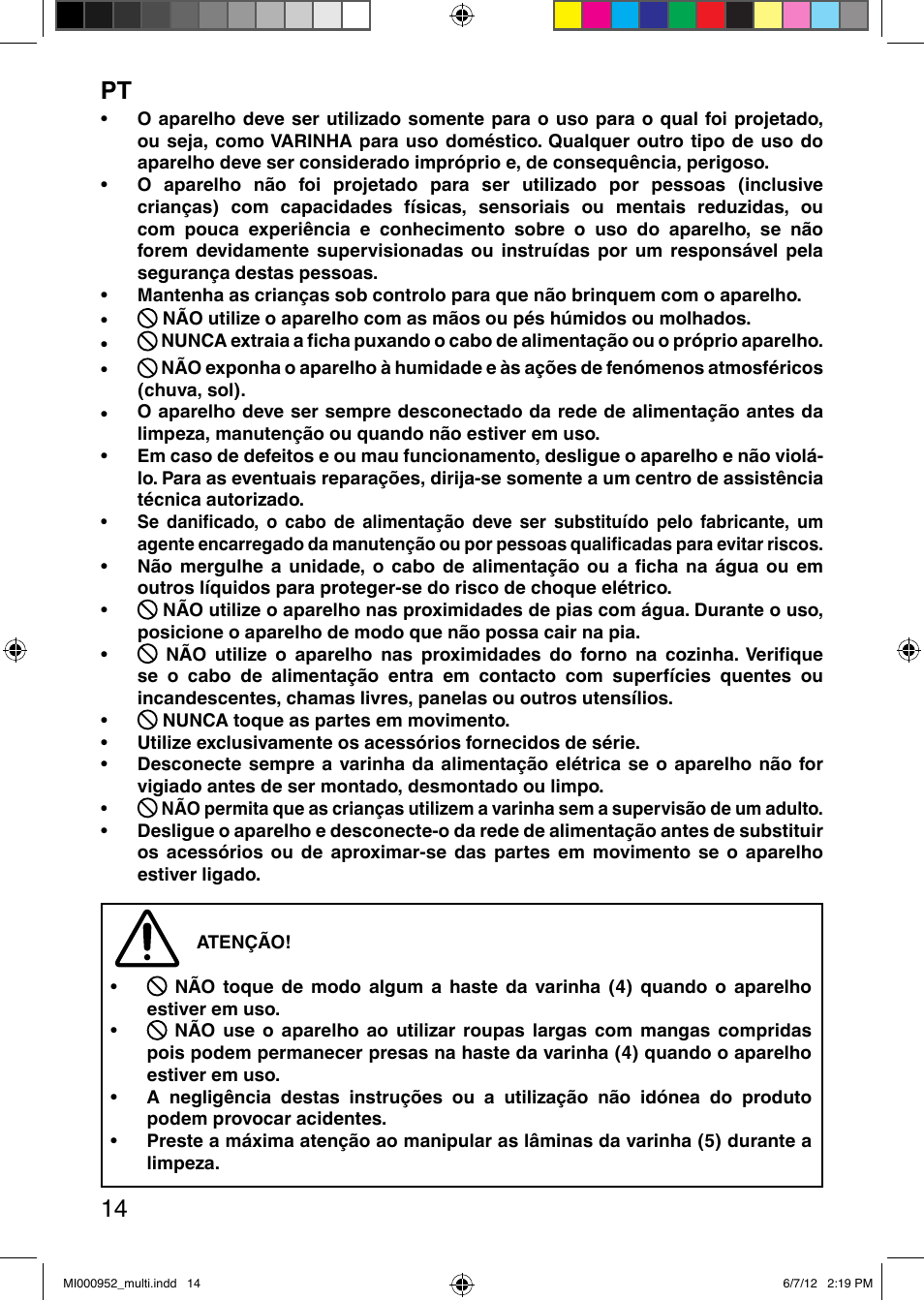 It 14 | Imetec DOLCEVITA HB2 500 User Manual | Page 19 / 25