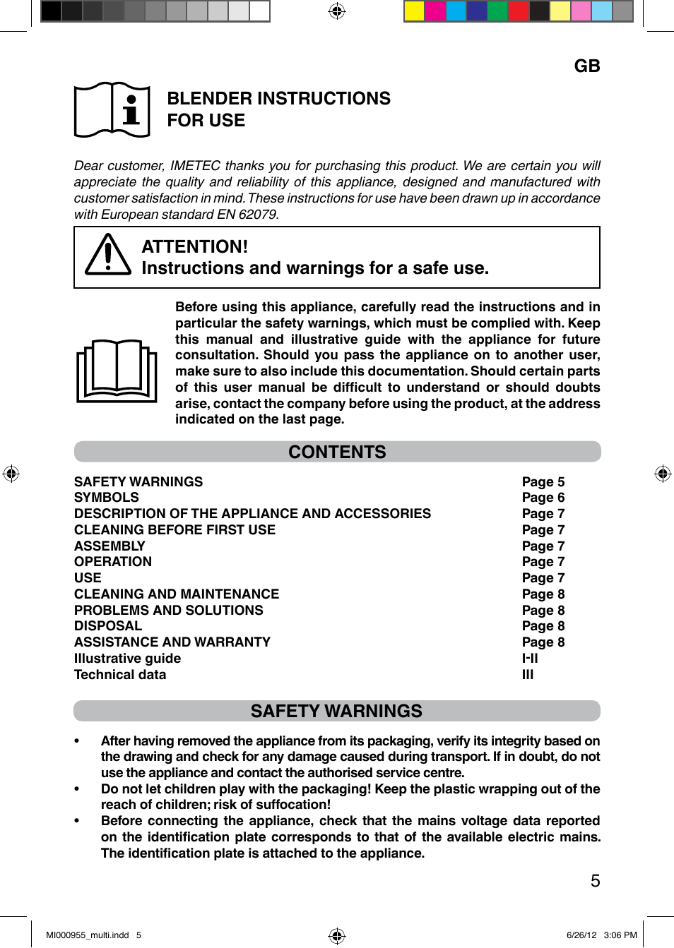 Imetec PROFESSIONAL SERIE BL User Manual | Page 11 / 38